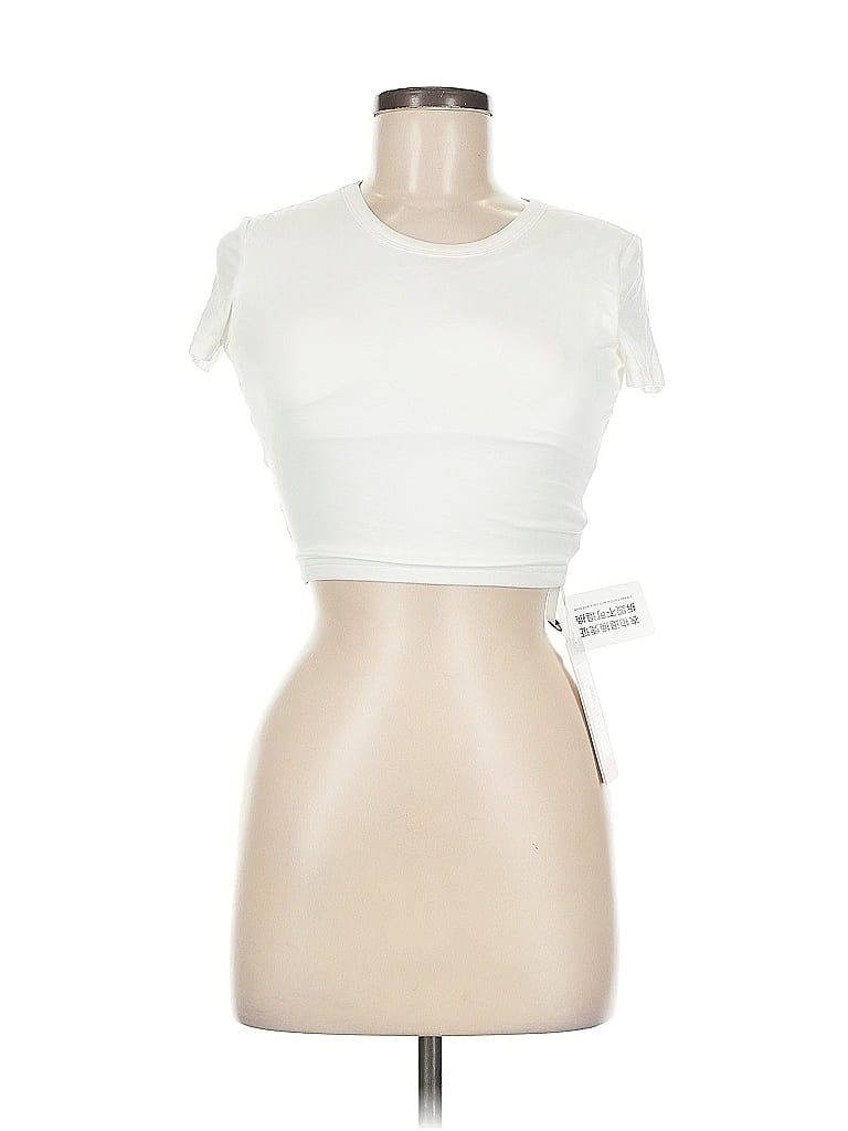 Pre-owned Assorted Brands Sleeveless T-shirt In White