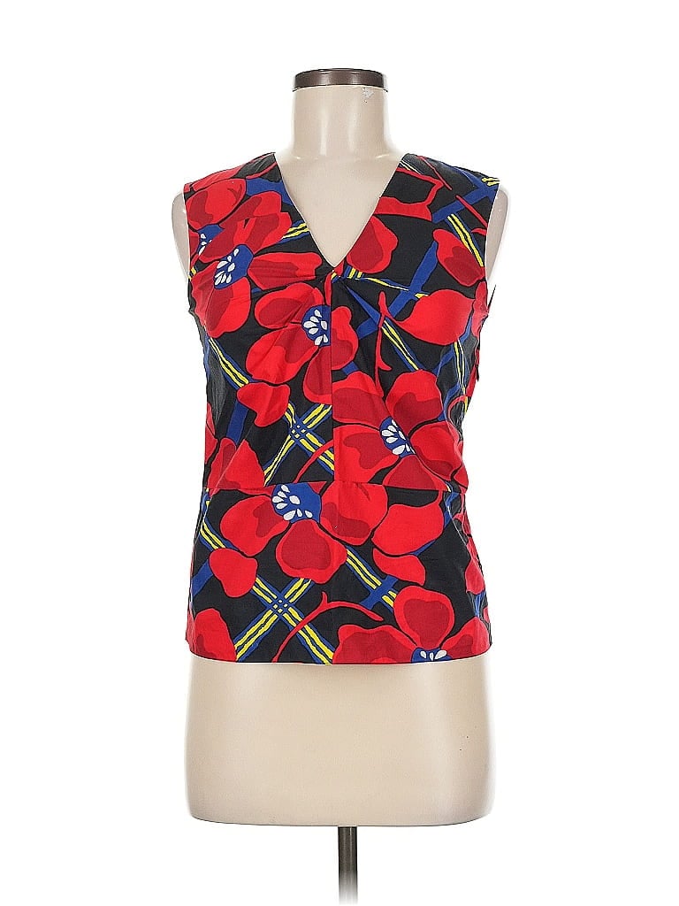 Click to view more detailed imagery on our partner's website Pre-owned Marni Sleeveless Blouse In Red