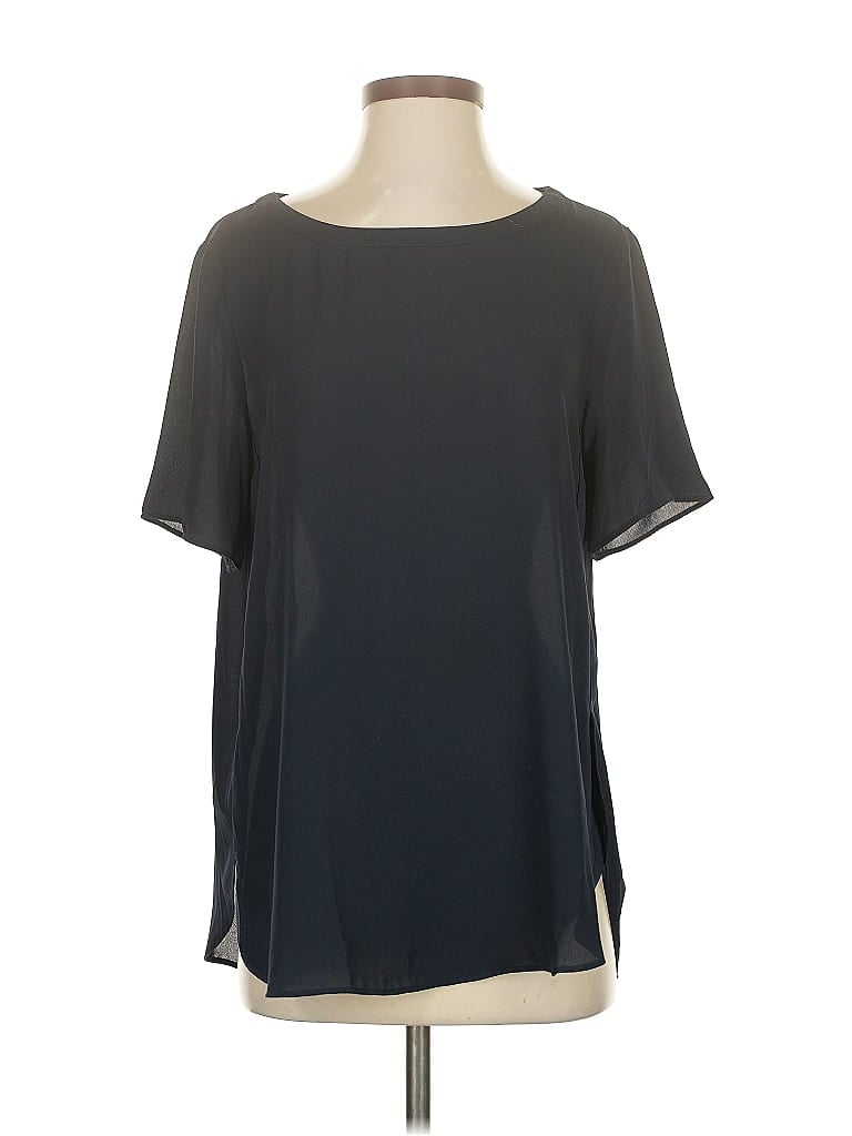 Pre-owned Banana Republic Short Sleeve T-shirt In Gray