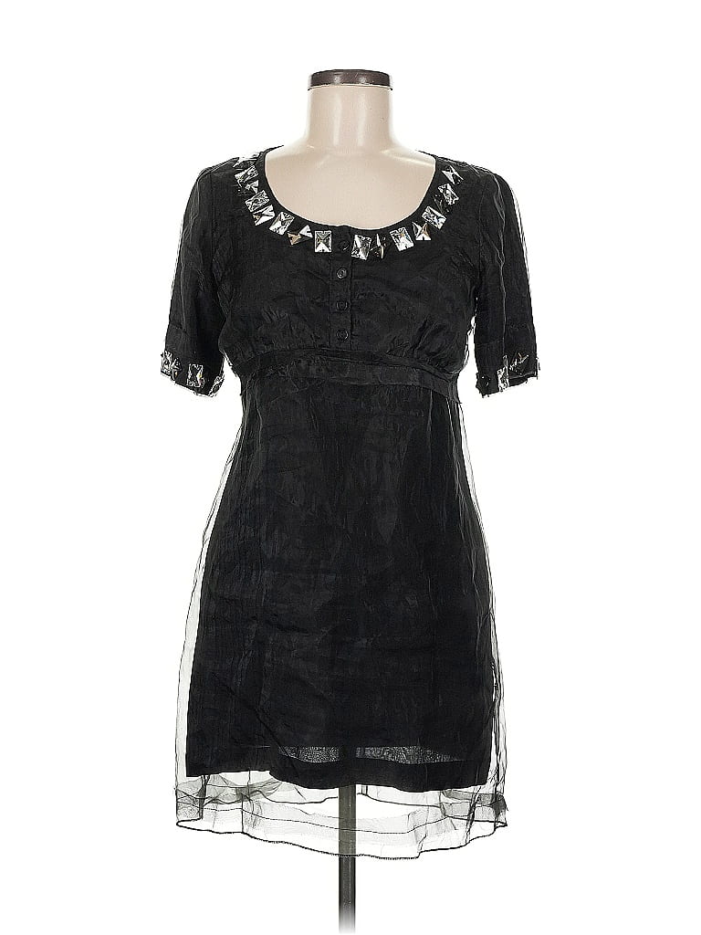 Pre-owned Philipp Plein Casual Dress In Black