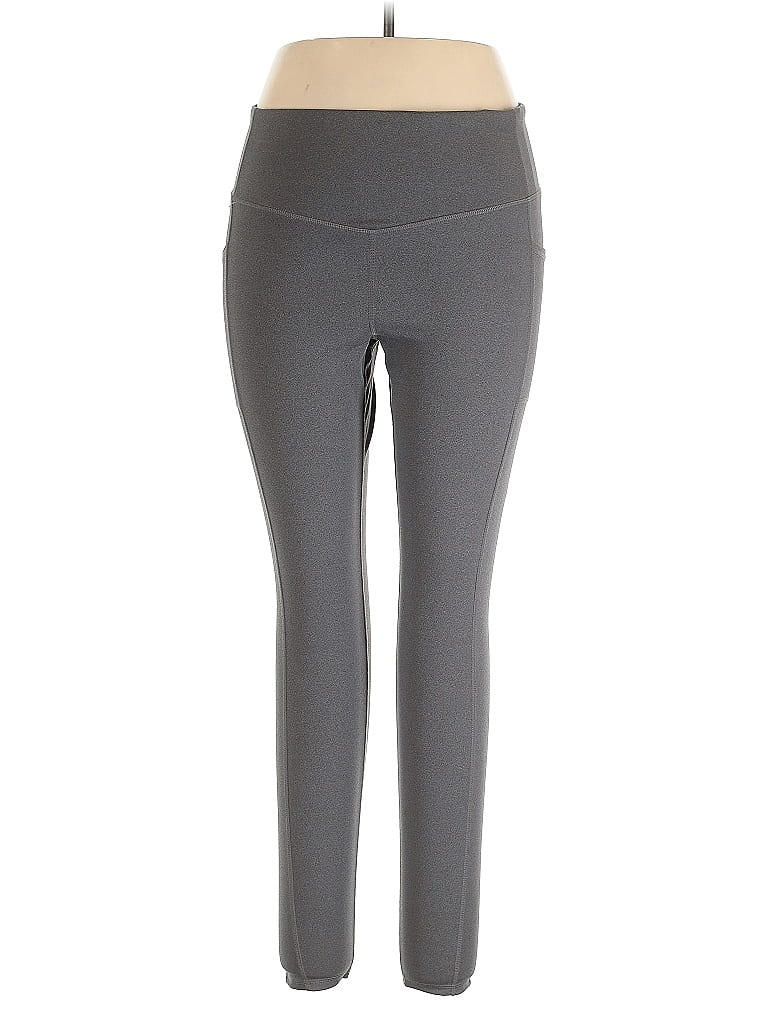 Pre-owned Gaiam Active Pants In Gray