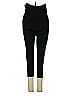 PoshDivah Solid Black Active Pants Size XS - photo 2
