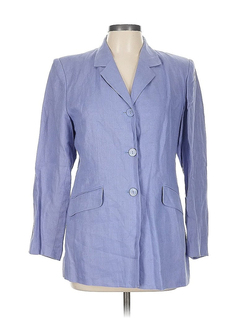 Pre-owned Style & Co Blazer Jacket In Blue