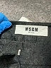MSGM 100% Polyamide Chevron-herringbone Black Dress Pants Size EU (IT) 44 / US 8 - photo 3