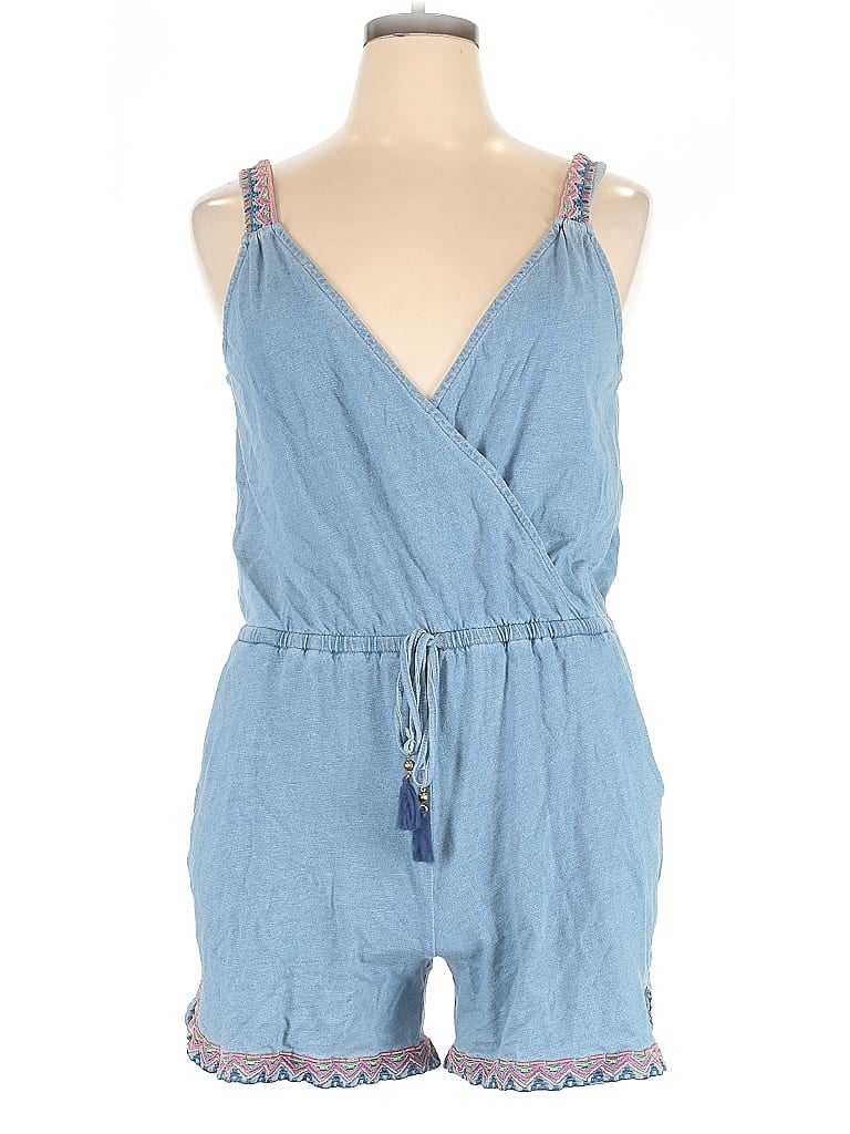 Pre-owned Neiman Marcus Romper In Blue