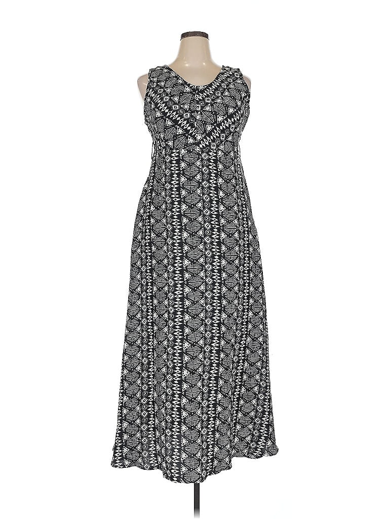 Pre-owned Gracia Casual Dress In Black