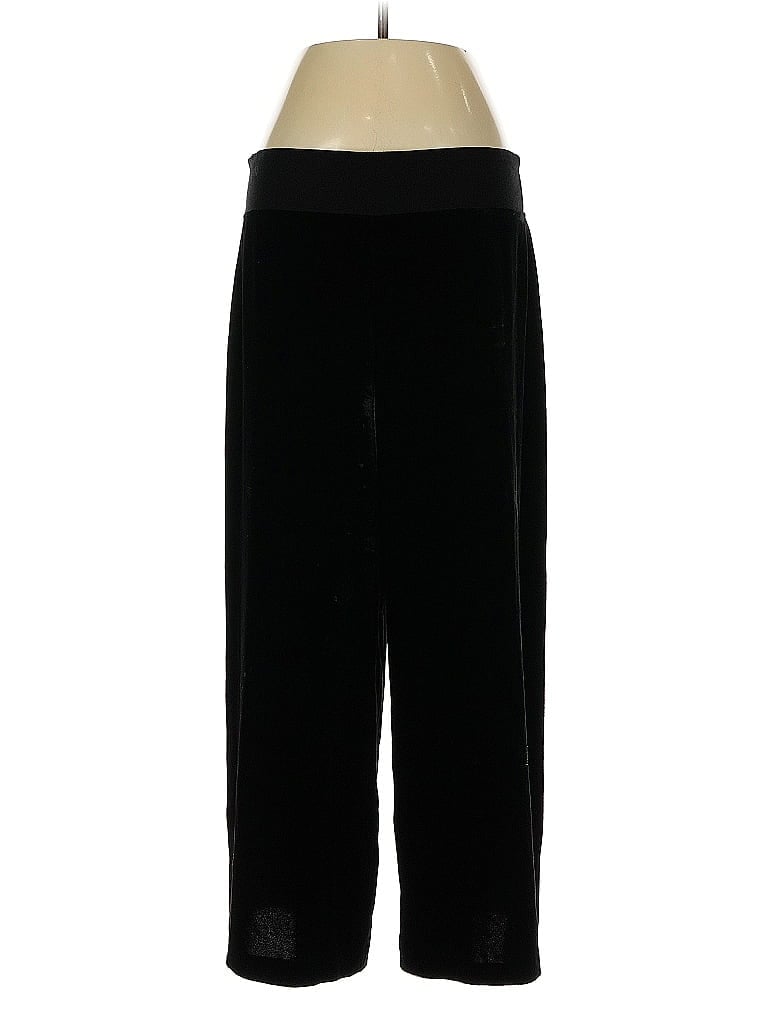 Pre-owned Eileen Fisher Casual Pants In Black