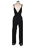Lily Rose Solid Black Jumpsuit Size XS - photo 2