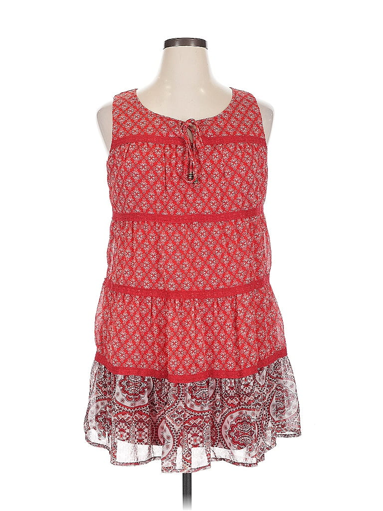 Pre-owned As U Wish Casual Dress In Red