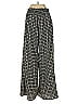 Bar III 100% Polyester Print Black Casual Pants Size S - photo 2