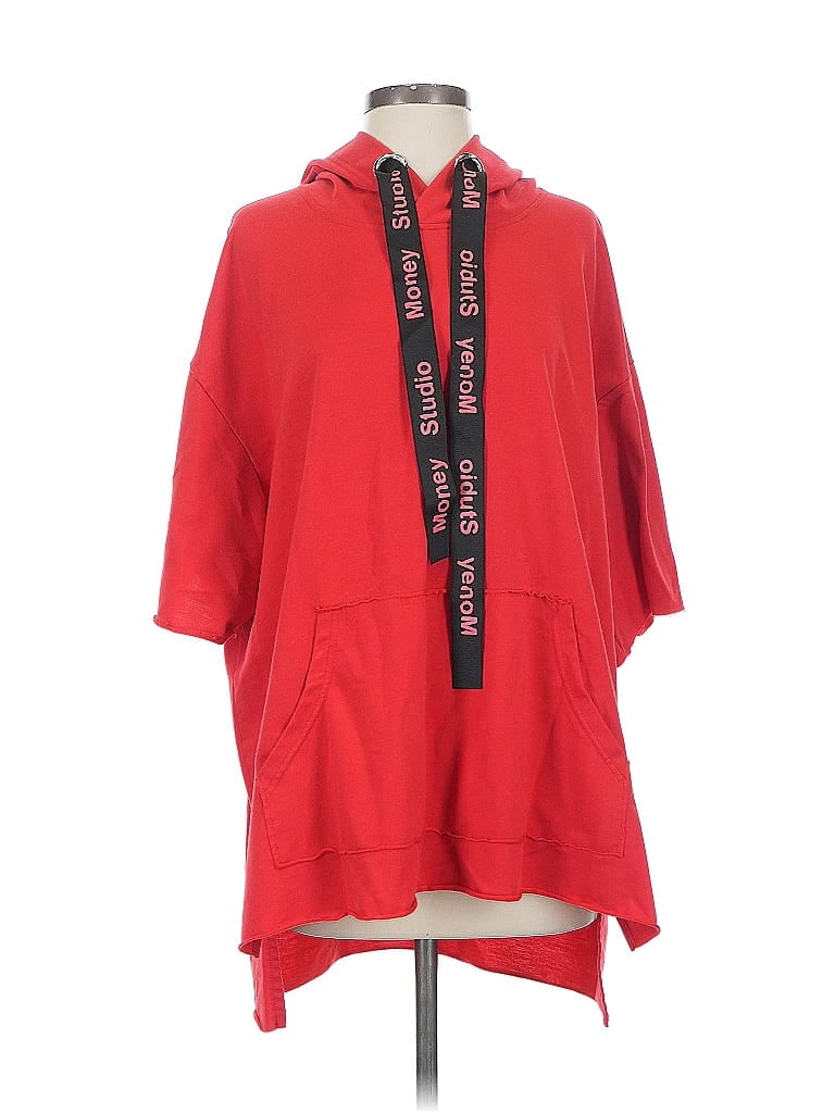 Pre-owned Unbranded Poncho In Red