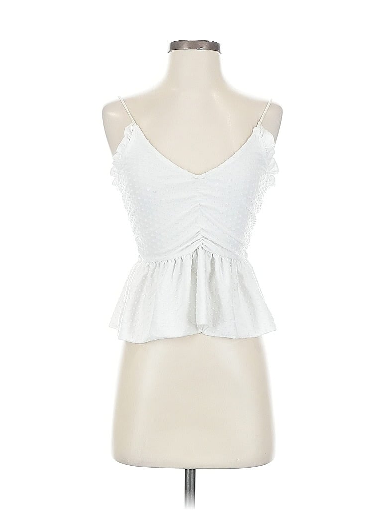 Pre-owned Urban Outfitters Tank Top White Sweetheart Neckline Tops