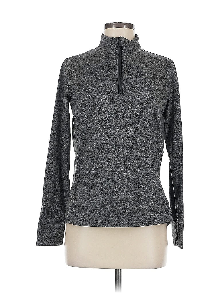 Pre-owned Market & Spruce Turtleneck Sweater In Gray
