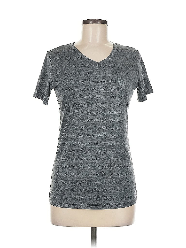 Pre-owned Unbranded Short Sleeve T-shirt In Gray