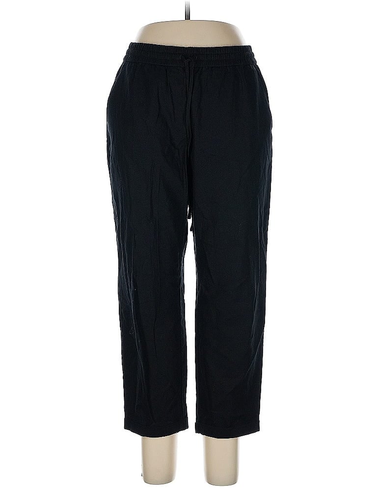 Pre-owned J.crew Factory Store Casual Pants In Black