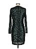 Express Metallic Silver Green Cocktail Dress Size M - photo 2