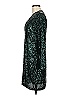 Express Metallic Silver Green Cocktail Dress Size M - photo 5