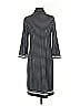 Talbots Houndstooth Black Casual Dress Size S - photo 2