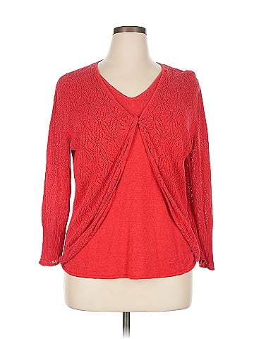 Sigrid Olsen 3/4 Sleeve Top (view 1)