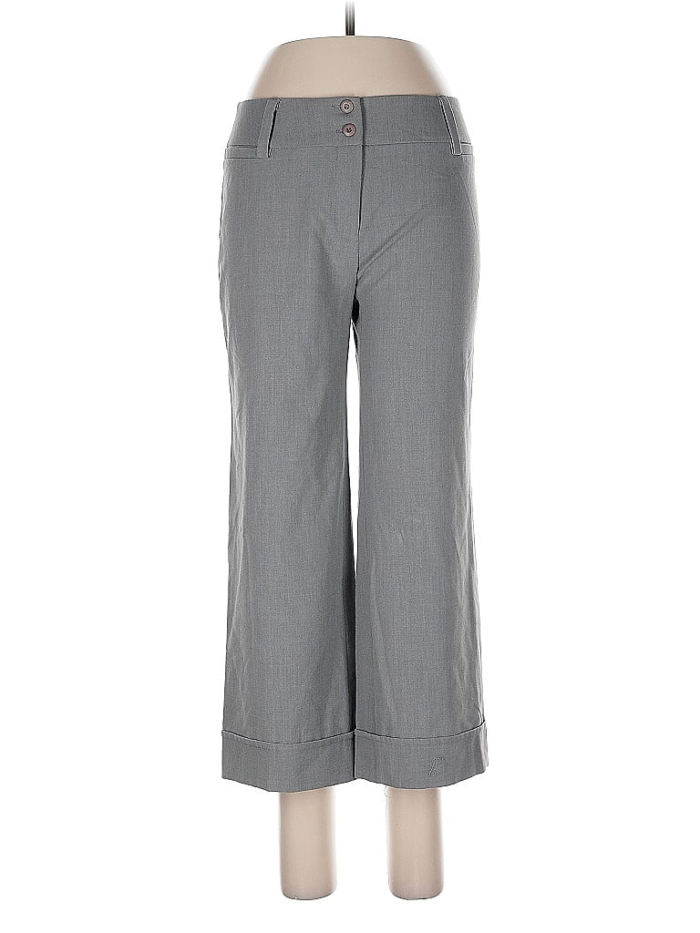 Pre-owned Ab Studio Dress Pants In Gray