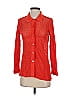 Chico's Houndstooth Red Long Sleeve Blouse Size Sm (0) - photo 1