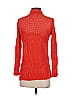 Chico's Houndstooth Red Long Sleeve Blouse Size Sm (0) - photo 2