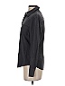 Express Black Long Sleeve Silk Top Size 1 - 2 - photo 5