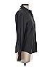 Express Black Long Sleeve Silk Top Size 1 - 2 - photo 4