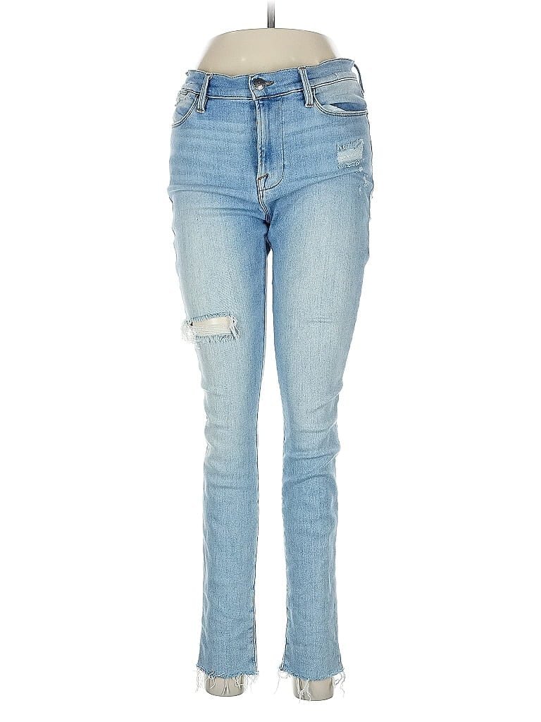 Pre-owned Frame Jeans In Blue