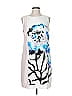 ECI 100% Polyester Graphic White Cocktail Dress Size 8 - photo 1