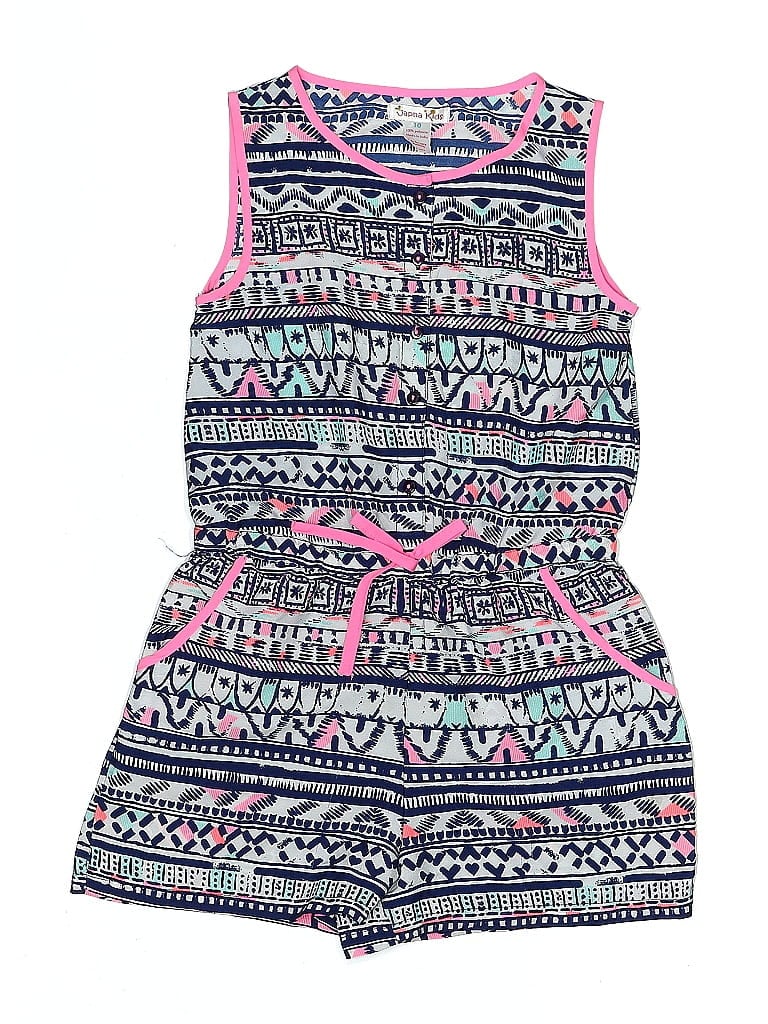 Pre-owned Japna Kids' Dress In Blue