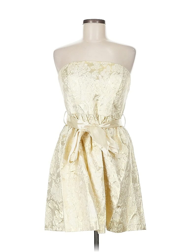 Pre-owned Forever 21 Cocktail Dress In Gold