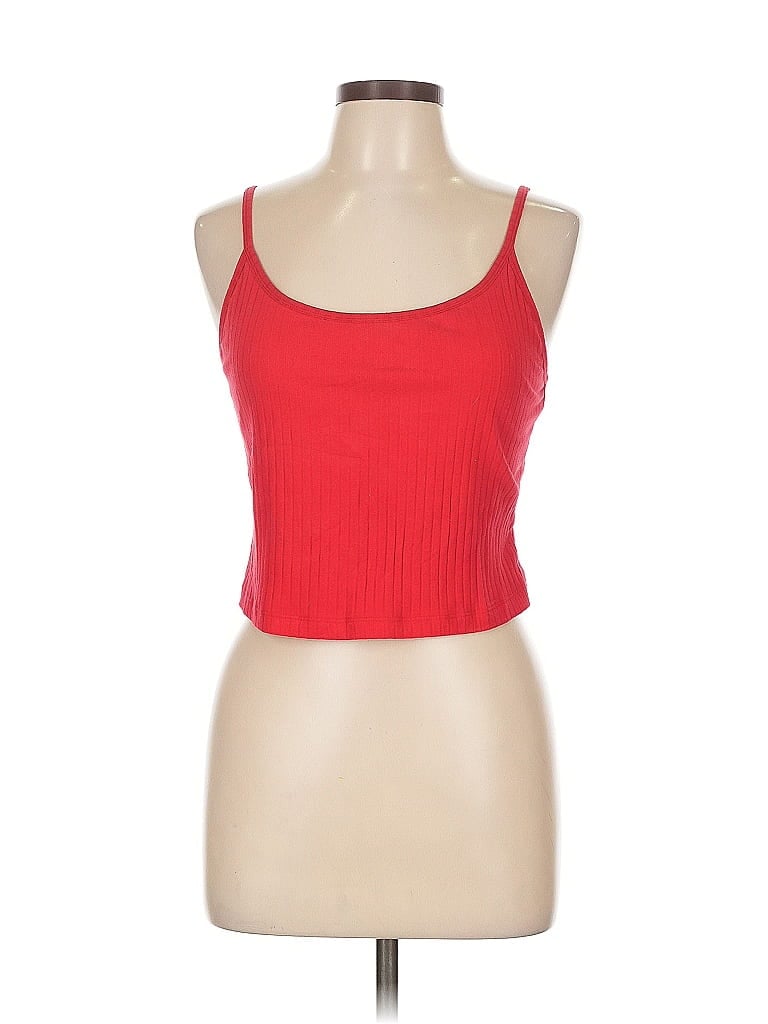 Pre-owned Old Navy Tank Top Red Strapless Neckline Tops