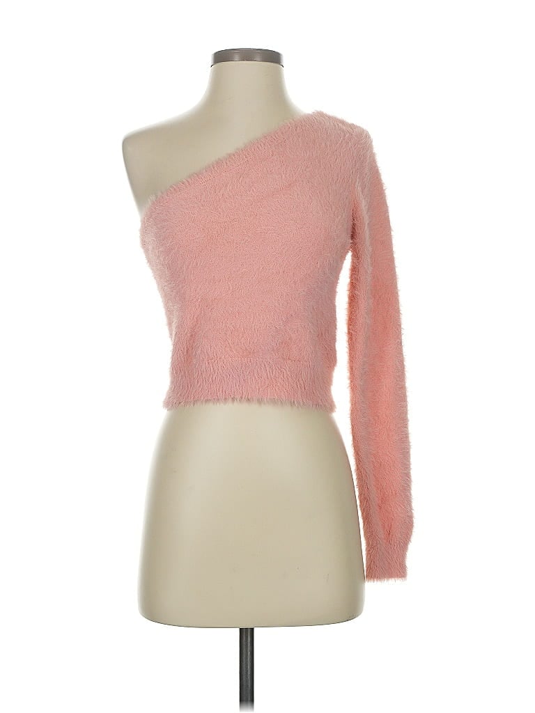 Pre-owned Le Lis Pullover Sweater In Pink