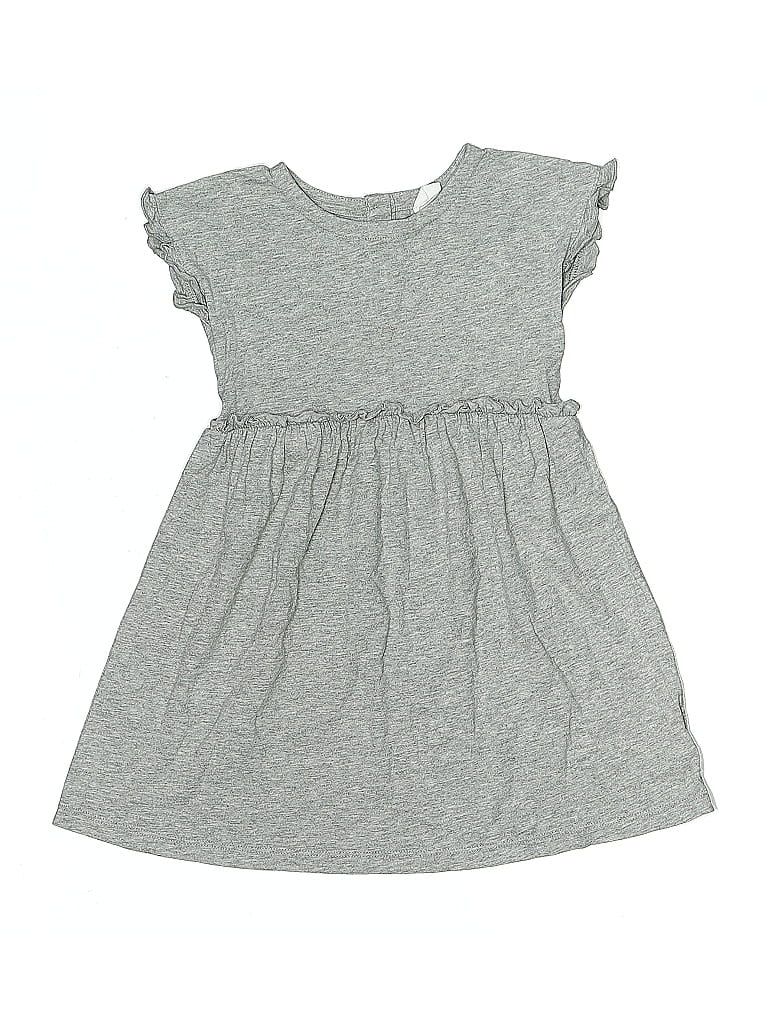 Pre-owned Baby Gap Kids' Dress In Gray