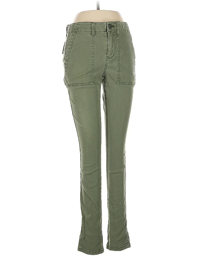 Pre-owned Cabi Casual Pants In Green
