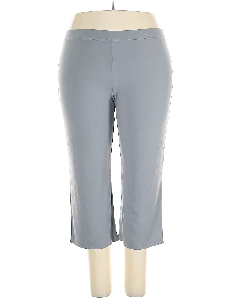 Pre-owned Susan Graver Active Pants In Gray