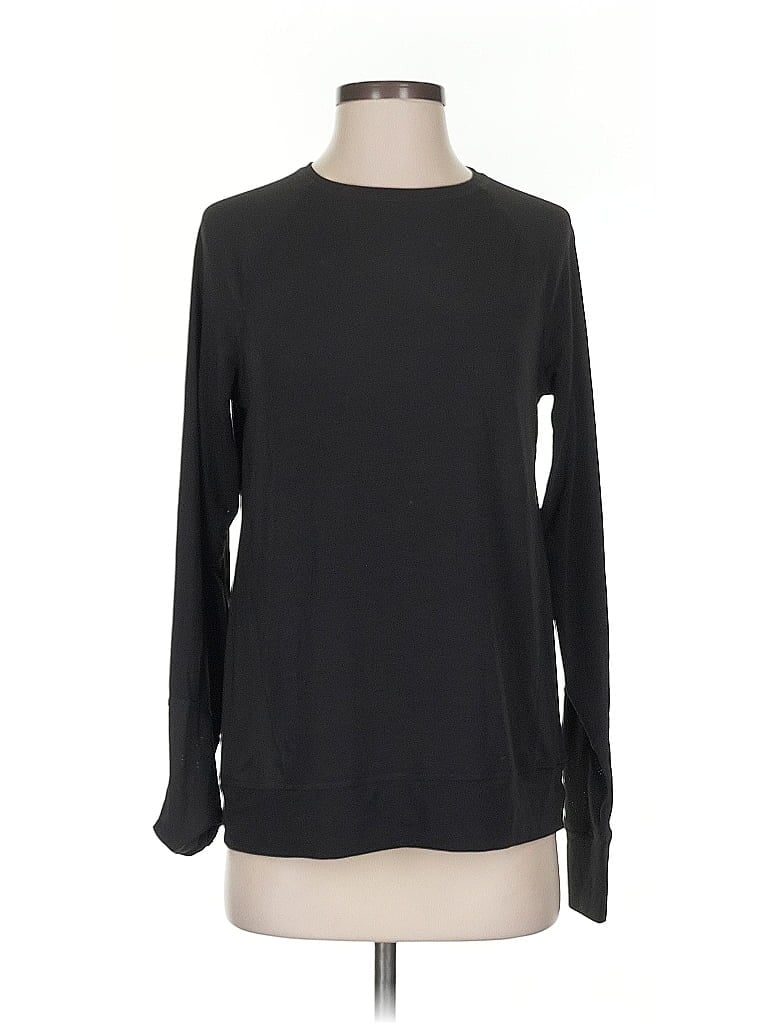 Pre-owned Avia Long Sleeve T-shirt In Black