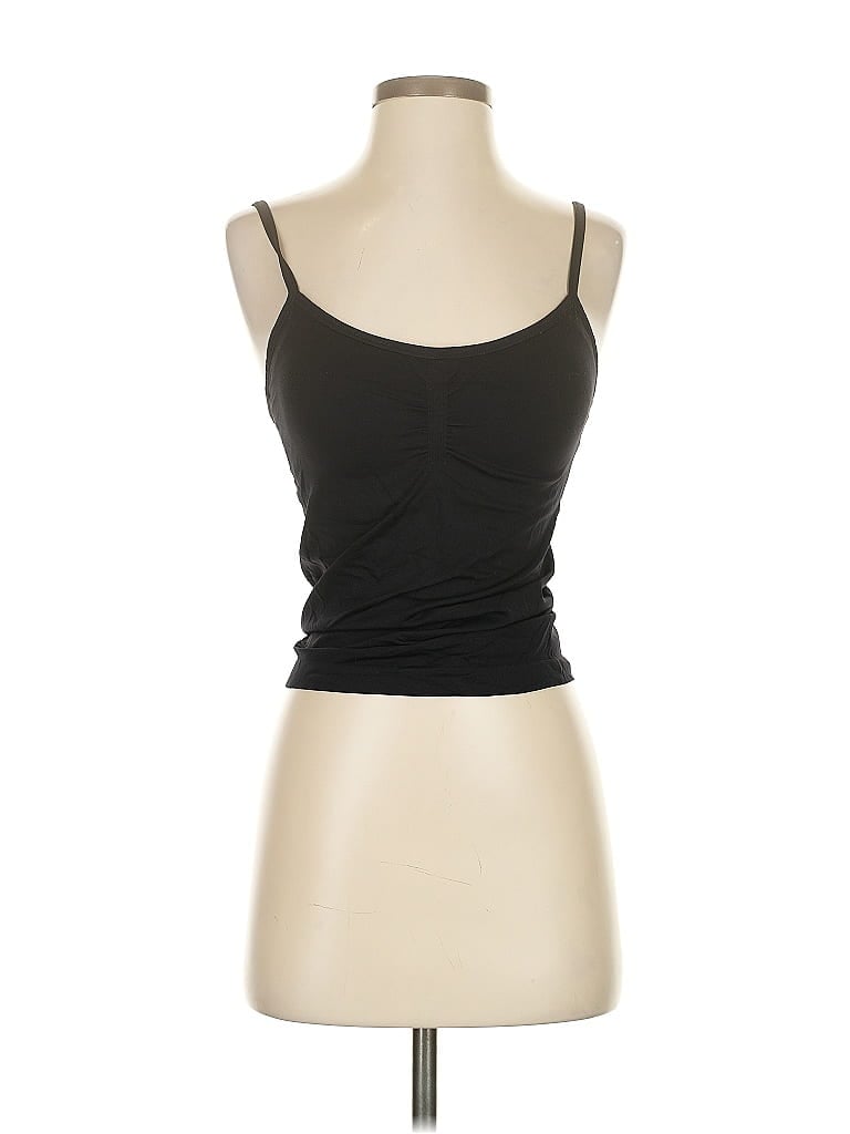 Pre-owned Ambrielle Tank Top Black Strapless Neckline Tops