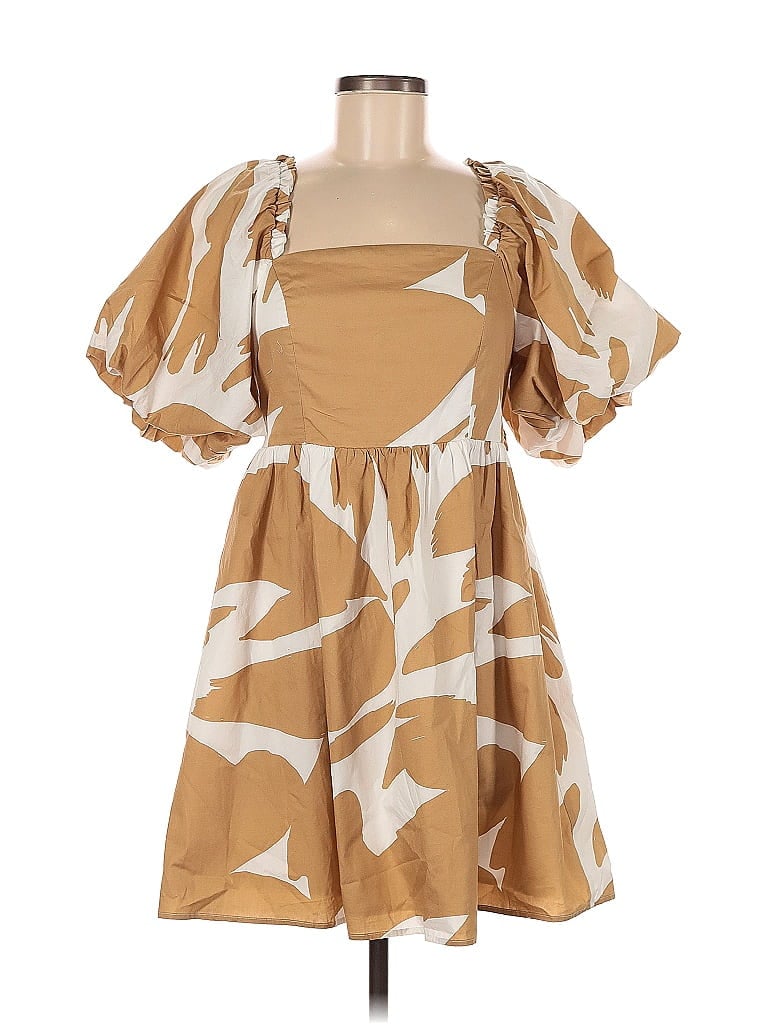 Pre-owned Sugarlips Casual Dress In Brown