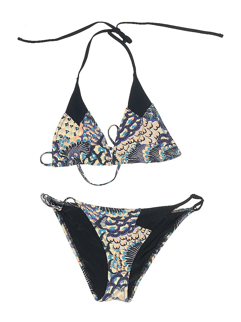 Pre-owned Assorted Brands Two Piece Swimsuit In Black