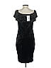 H By Halston Black Cocktail Dress Size S - photo 2