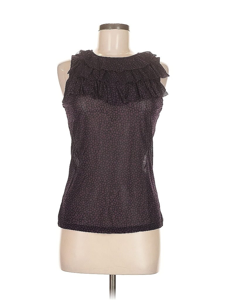 Pre-owned The Limited Sleeveless Blouse In Purple