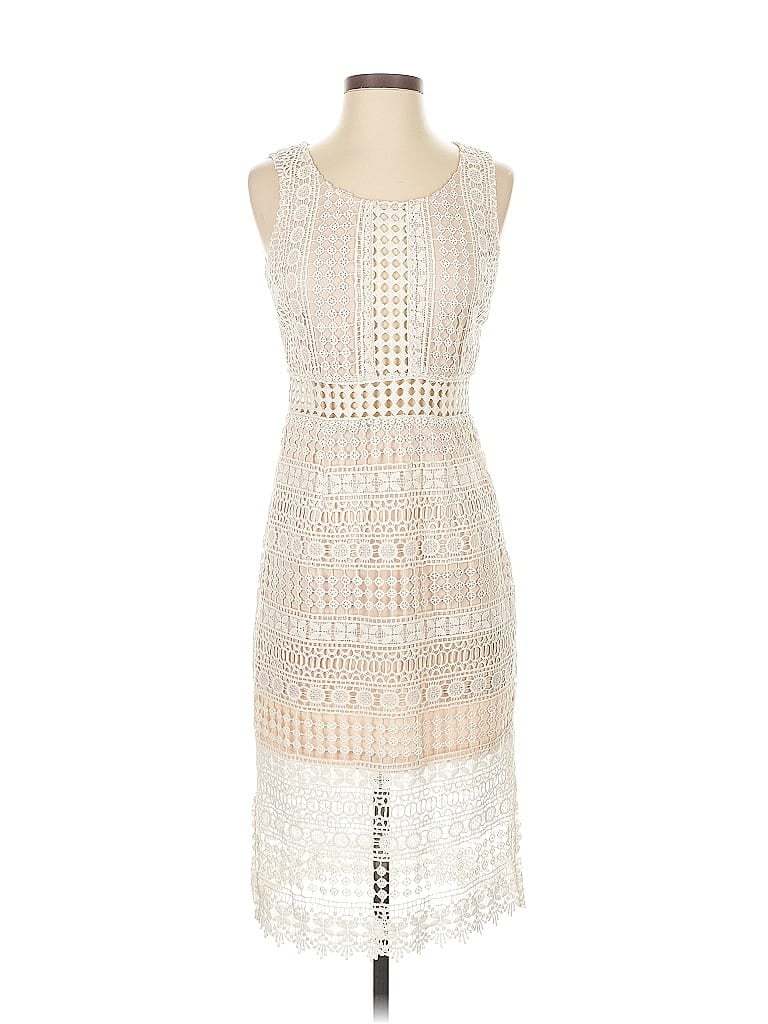 SOIEBLU Pre-owned Cocktail Dress In White