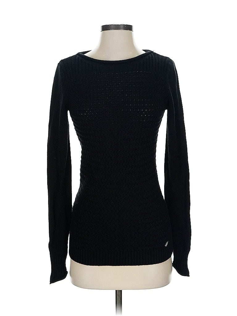 Pre-owned Calvin Klein Pullover Sweater In Black