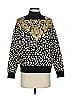 St. John Collection by Marie Gray Animal Print Gold Pullover Sweater Size P (petite) - photo 1