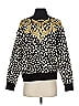St. John Collection by Marie Gray Animal Print Gold Pullover Sweater Size P (petite) - photo 2