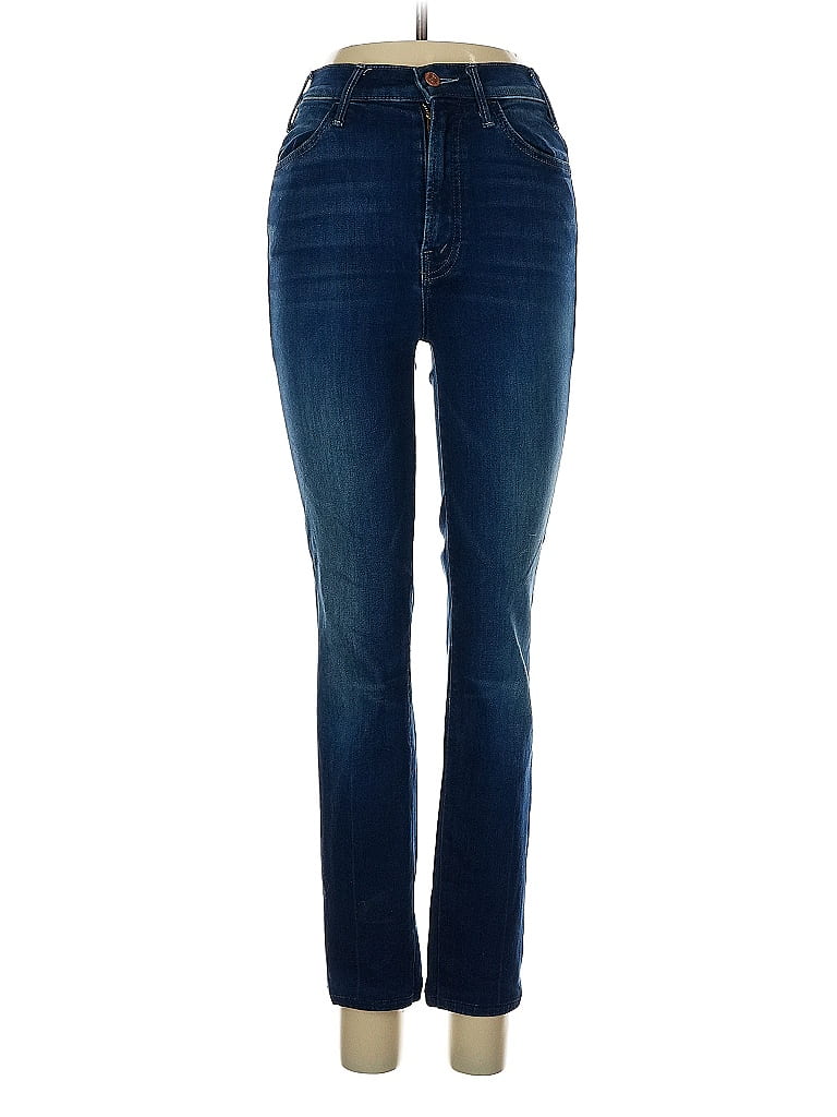 Pre-owned Mother Jeans In Blue