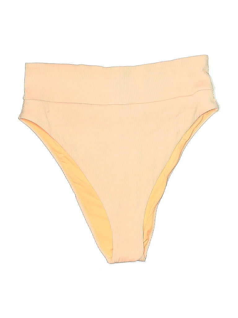 Pre-owned Aerie Swimsuit Bottoms In Brown