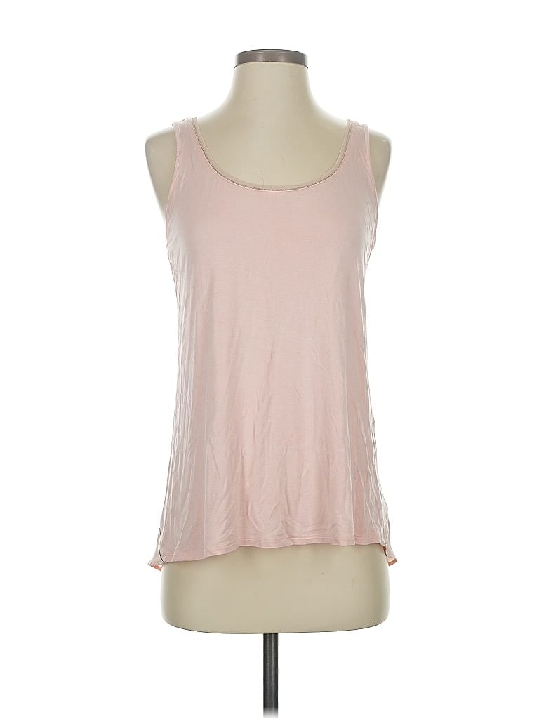 Pre-owned White House Black Market Tank Top Pink Halter Neckline Tops